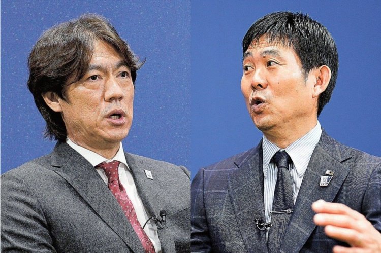 日媒：韩日国家队主帅洪明甫与森保一对谈，交流未来的合作计划