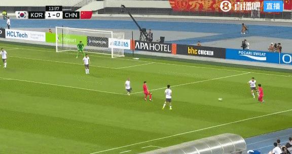 这球真无解！李东炅世界波前连停带过，晃过黄政宇后左脚弧线破门