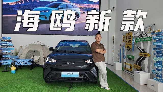 比亚迪海鸥推没有天神之眼C的自在版，续航405km