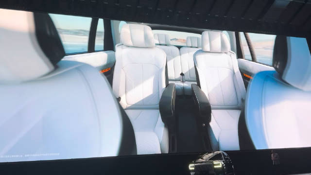 极氪9X内饰预赏