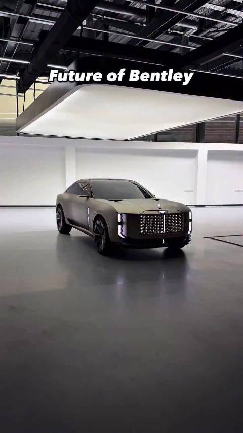 宾利纯电概念车EXP 15首发，车长超5米配多光源设计