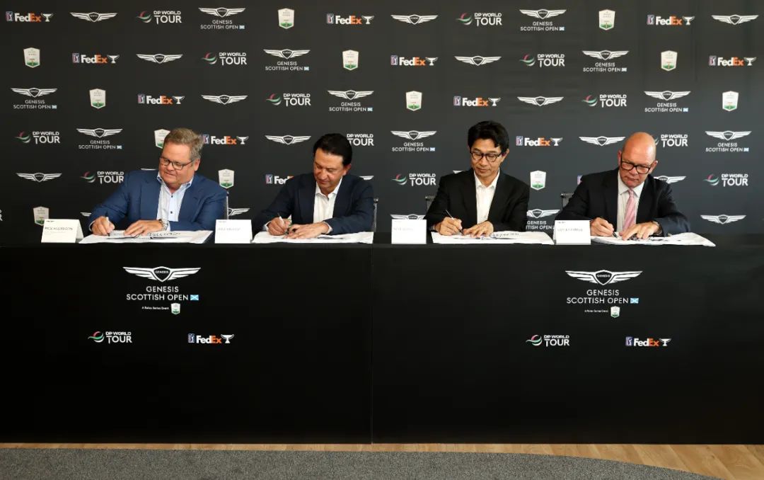 传奇再续！捷尼赛思继续冠名苏格兰公开赛