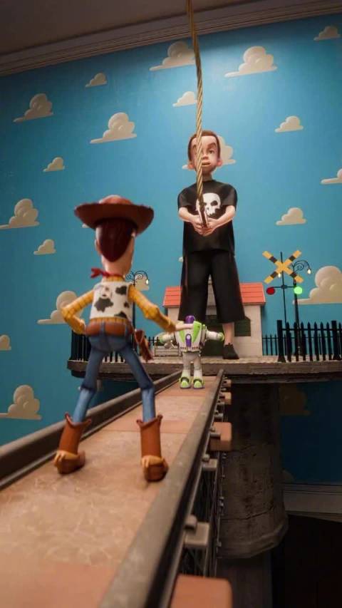 “玩具总动员”版“鱿鱼游戏”，太强了！