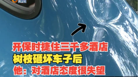 保时捷被砸伤车主要求赔贬值 酒店如何回应？