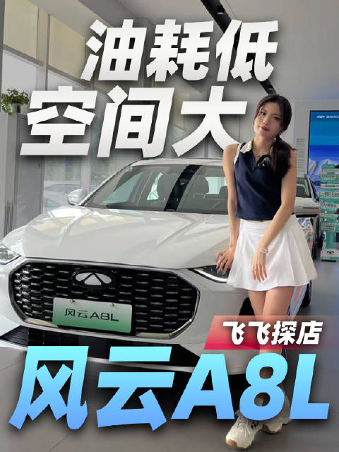10万买混动家轿！风云A8L探店，空间大、油耗低，还看啥？