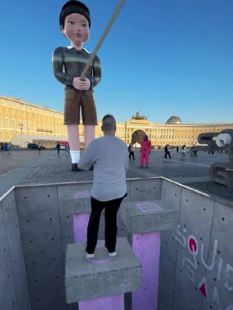 鱿鱼游戏高难度跳大绳闯关震撼1.5亿人