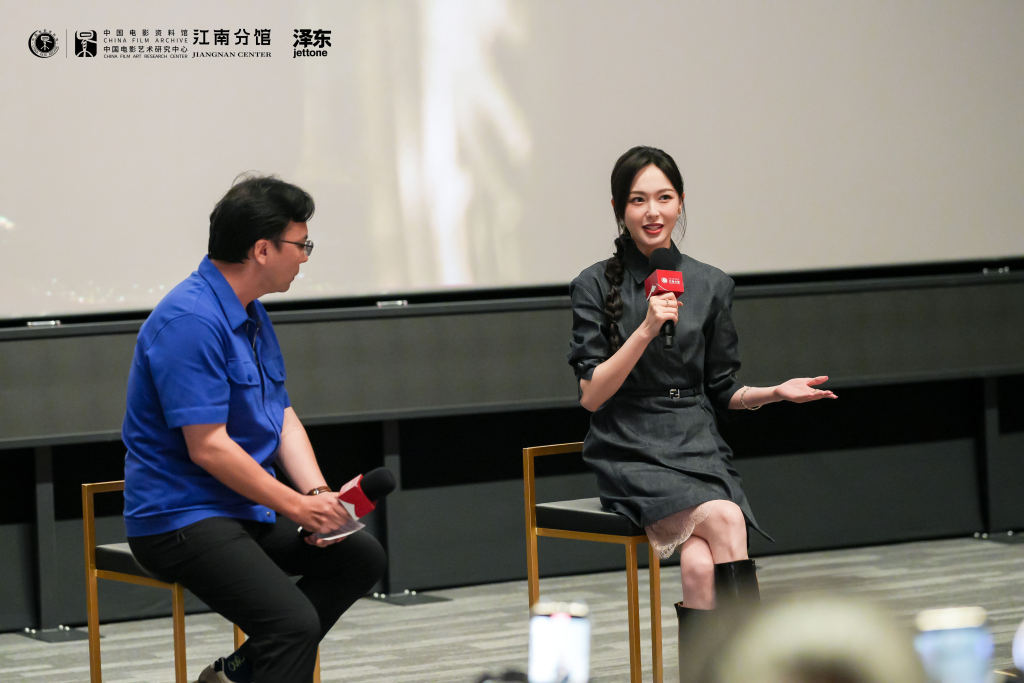 唐嫣与沙丹映后对谈