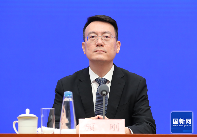 顾刚 资料图 图源:国新网