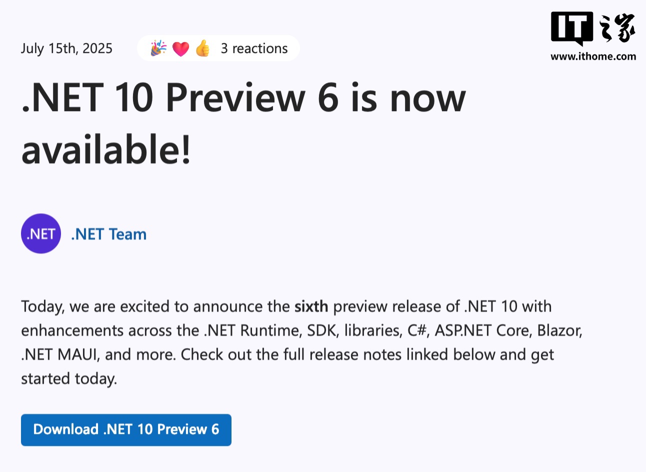 微软介绍 .NET 10 多项改进，引入后量子加密 API|微软|NET|改进_新浪新闻