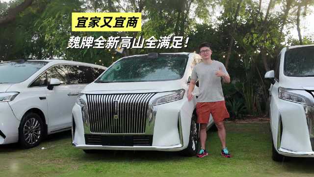 家用商务两不误，魏牌全新高山全能实用挺受宠成为今年MPV市场中的一匹大黑马