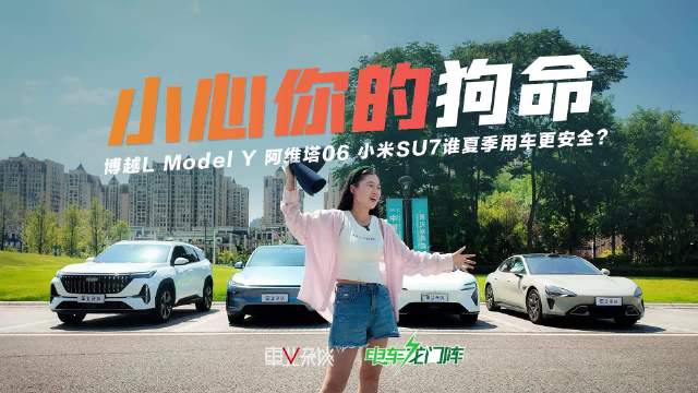 特斯拉Model Y等四款车型高温测试结果差异明显