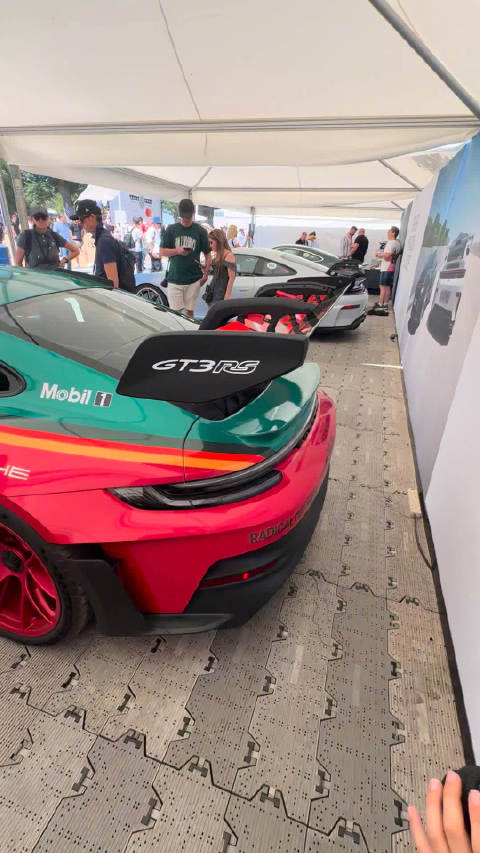 啪姐Dua Lipa的GT3 RS，这涂装好看
