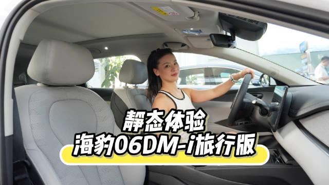 比亚迪海豹06DM-i，能否成为年轻人的第一台车？带你静态体验！