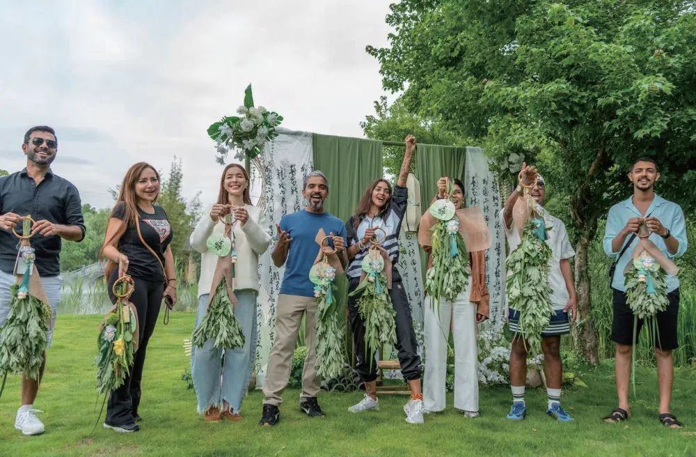 2025年5月31日,阿联酋网络达人探访安吉乡村