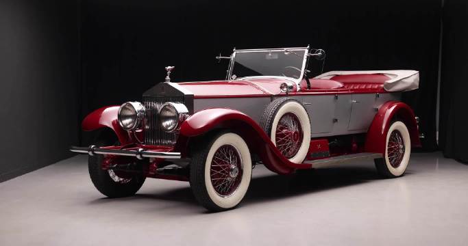 来，上车，带你试试1928年的劳斯莱斯幻影