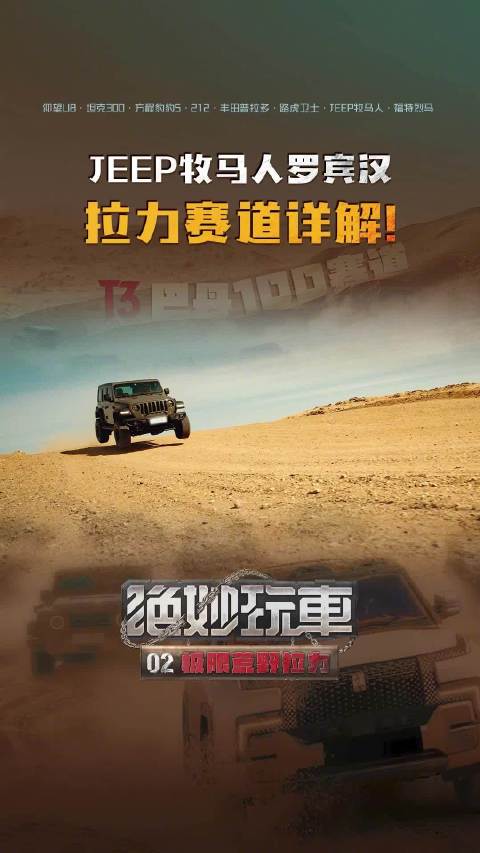 Jeep牧马人罗宾汉 拉力赛道详解！