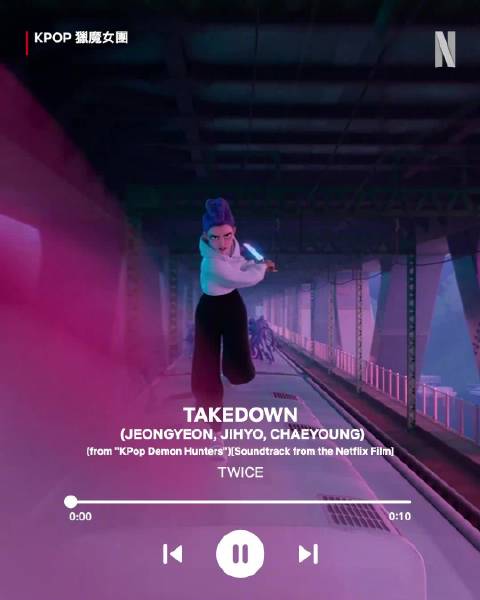 Netflix动画《Kpop：猎魔女团》40天破纪录，冲击影史第一