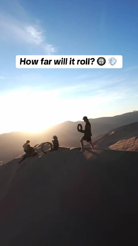 我在网上看一个轮胎会滚多远