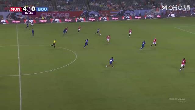 伯恩茅斯传中致德里赫特乌龙，曼联4比1领先