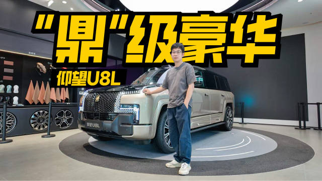 仰望U8L鼎世版实拍，金标全尺寸天地门诠释豪华