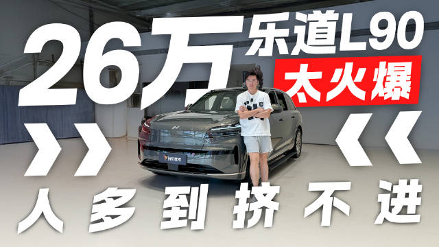 26万的乐道L90有多火？这性能空间表现告诉你答案