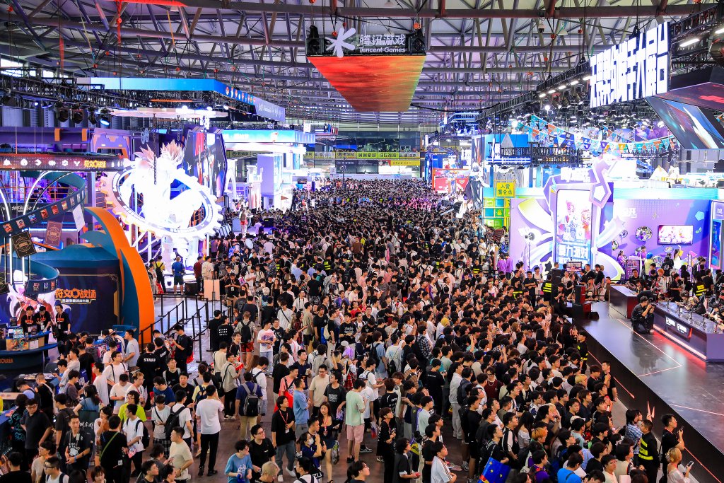 2025年8月2日,上海,ChinaJoy现场。视觉中国 图