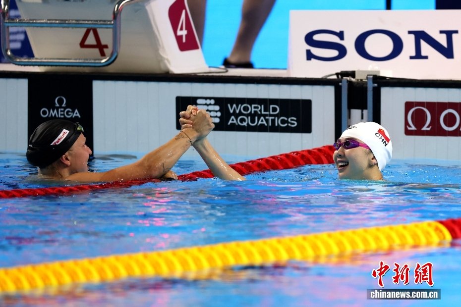 新加坡游泳世锦赛：唐钱婷摘女子50米蛙泳银牌