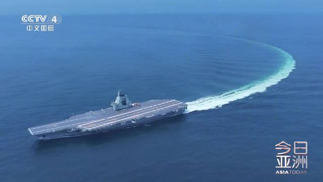 福建舰弹射测试