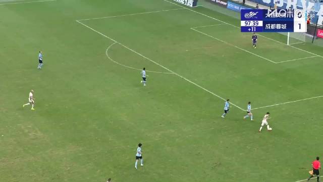 中超第20轮成都蓉城2比0胜大连英博，费利佩甘超破门