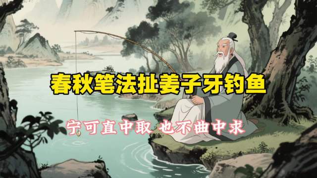 姜子牙渭水直钩钓出神秘马车