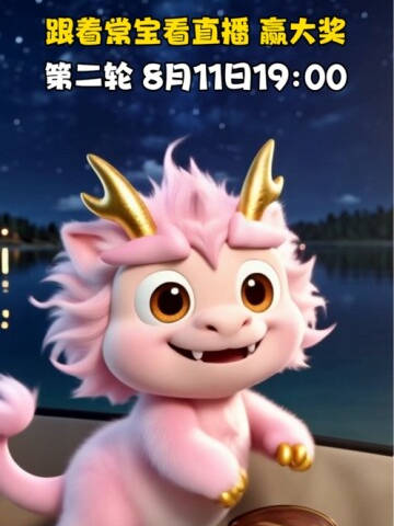 8月11日19:00，看直播，赢大奖