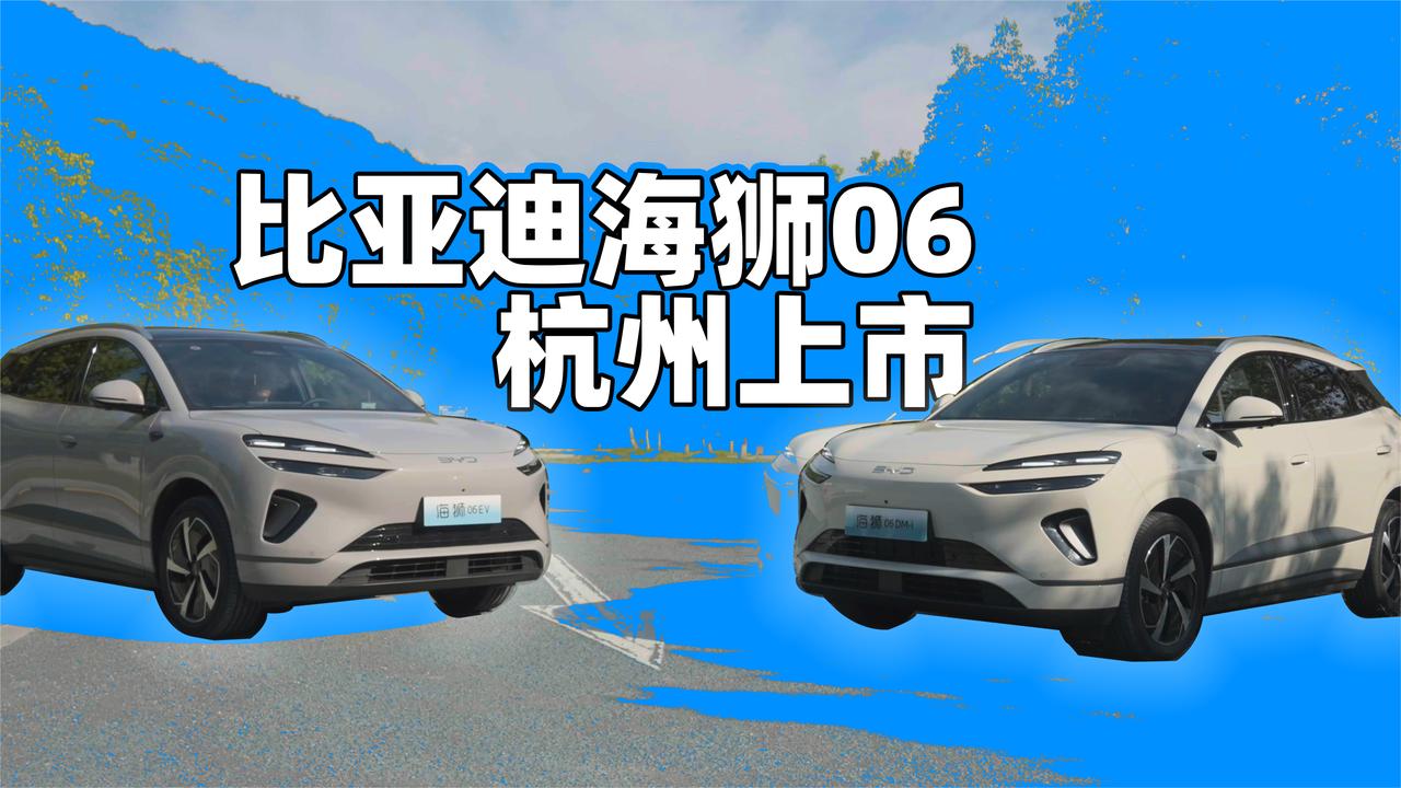 15万级家用SUV 比亚迪海狮06杭州上市