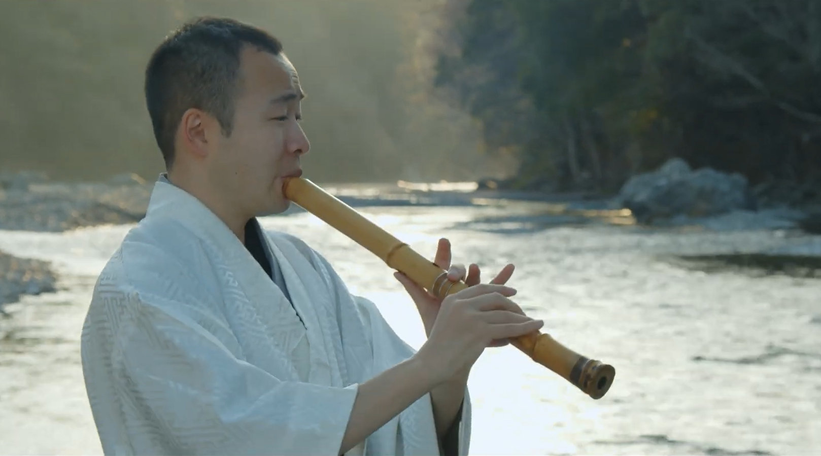 动画电影《千与千寻》主题曲《永远同在》 尺八：KATSU 胜 钢琴：伊藤春野