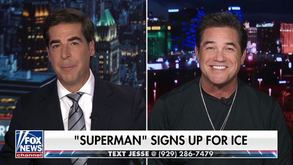 59岁的迪恩·凯恩（右）在福斯新闻台的节目中表示自己已加入ICE。