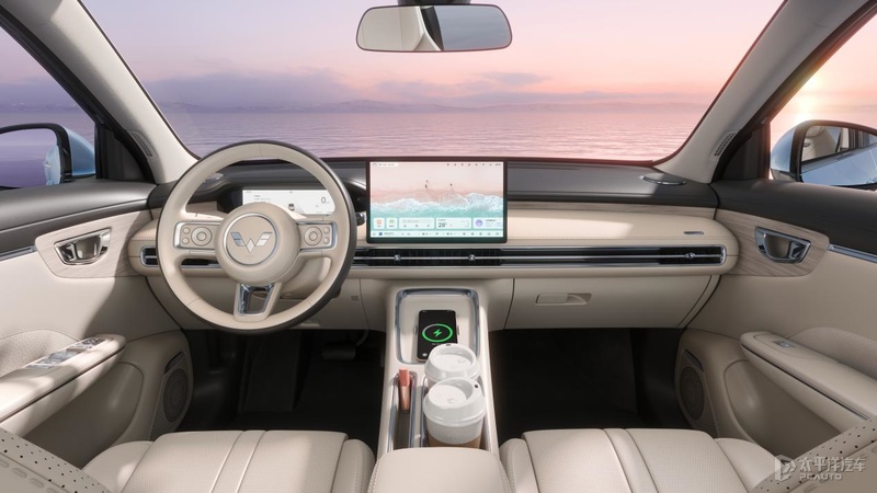 五菱缤果S内饰官图发布 小型SUV/今年三季度上市