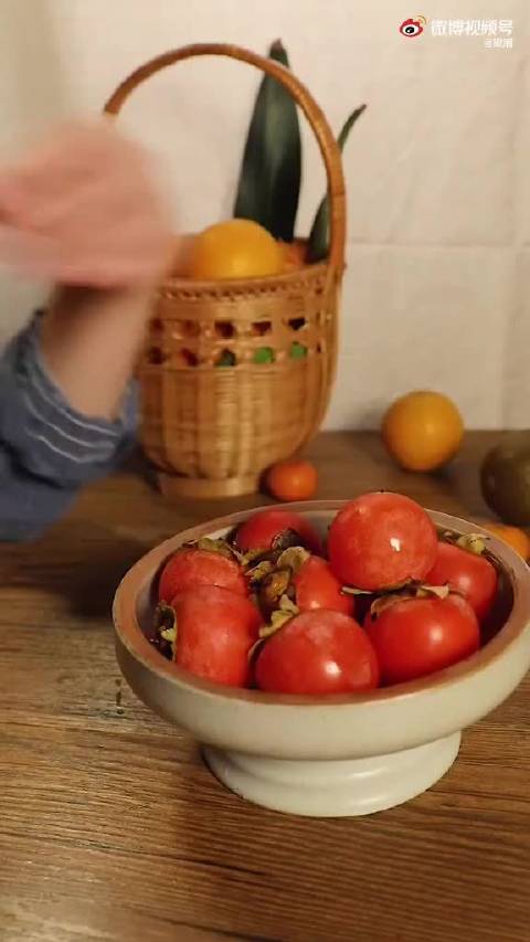 陕西临潼火晶柿子上架，38元现摘发全国