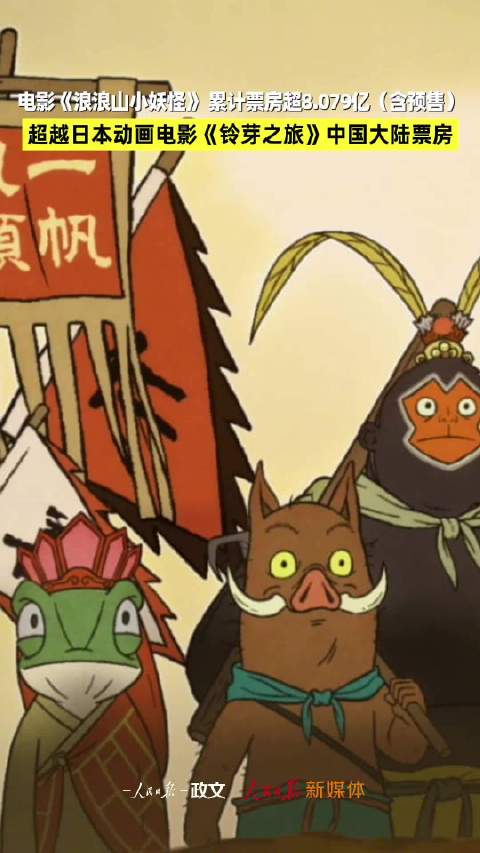 浪浪山小妖怪夺冠