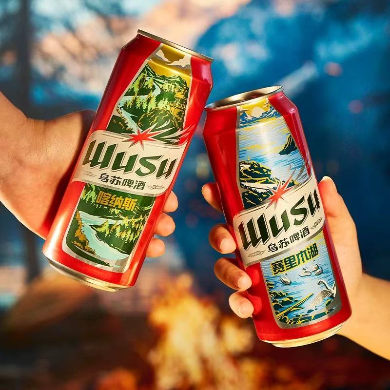 新疆乌苏啤酒也是重庆啤酒旗下的一员/图片来源：淘宝