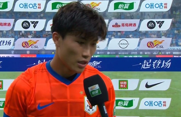 泰山队客场战胜新鹏城 谢文能：这场胜利对我们很重要