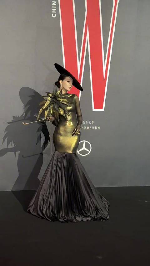 迪丽热巴等十星亮相W年度光影盛典红毯