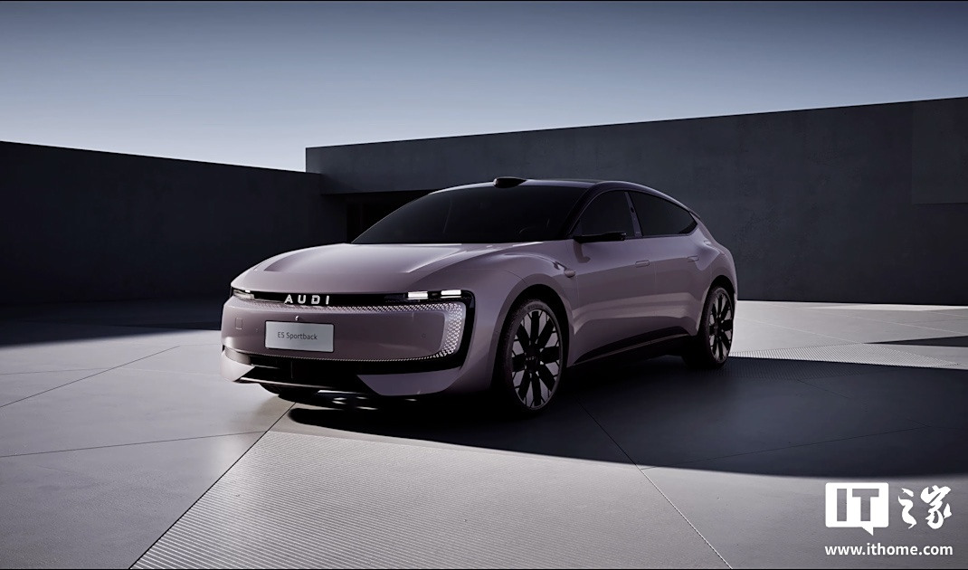 上汽奥迪 AUDI E5 Sportback 汽车标配禾赛激光雷达