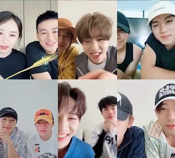 杨幂直播中持麦穗带动观众齐喊相信他