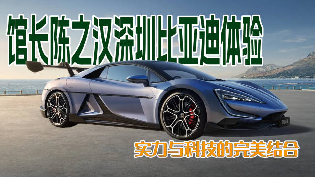 馆长陈之汉体验比亚迪豹8车队，豹5差速锁、U9云辇技术引关注