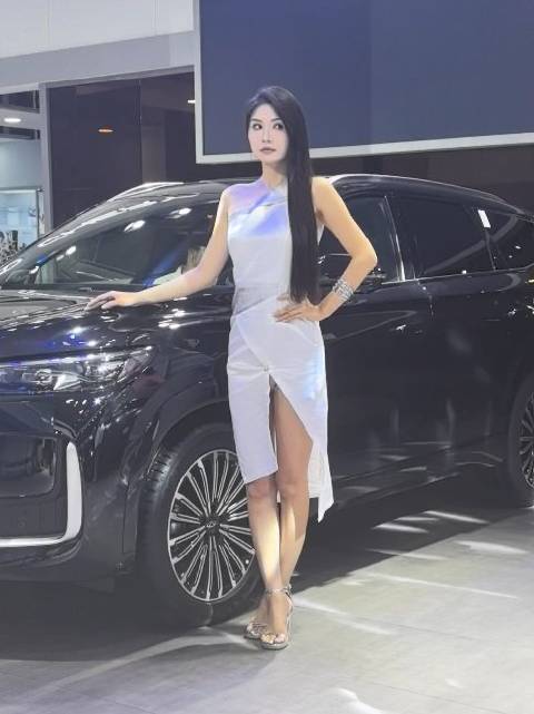 宁波车展极氪009光辉等多款新车亮相，车模小喵喵助阵