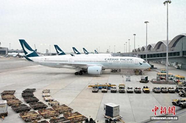图为国泰航空有限公司的客机资料图。 中新社记者 李志华 摄