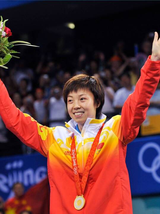 独孤求败的乒坛大魔王！张怡宁蝉联奥运女单金牌