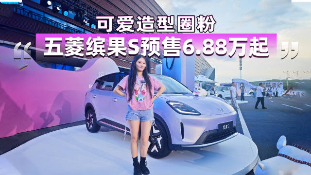 五菱缤果S开启预售，6.88万元起续航最高430km