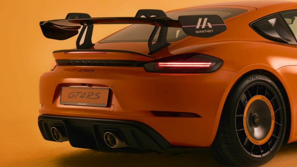 全球仅1辆：保时捷展示“郁金香”特别版 718 Cayman GT4 RS 超跑