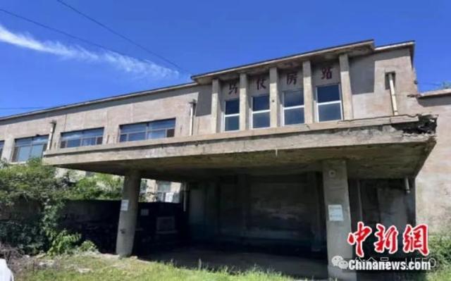 马仗房火车站遗址。杨茜茜 摄