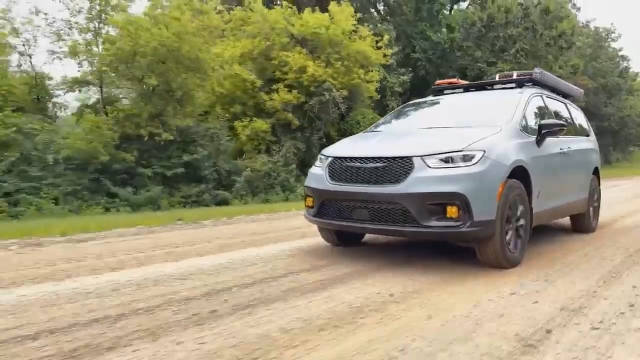 克莱斯勒Grizzly Peak越野概念车动态视频曝光，画面有限未展示硬核越野